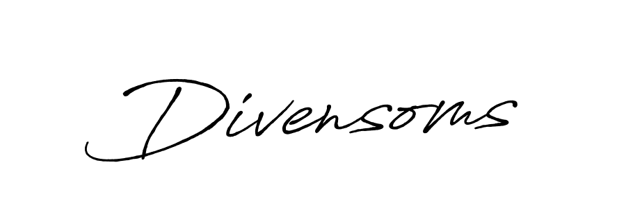 Best and Professional Signature Style for Divensoms. Antro_Vectra_Bolder Best Signature Style Collection. Divensoms signature style 7 images and pictures png