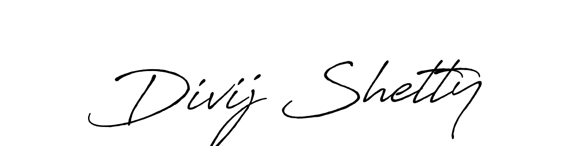 Antro_Vectra_Bolder is a professional signature style that is perfect for those who want to add a touch of class to their signature. It is also a great choice for those who want to make their signature more unique. Get Divij Shetty name to fancy signature for free. Divij Shetty signature style 7 images and pictures png