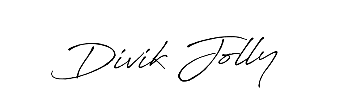 Also You can easily find your signature by using the search form. We will create Divik Jolly name handwritten signature images for you free of cost using Antro_Vectra_Bolder sign style. Divik Jolly signature style 7 images and pictures png