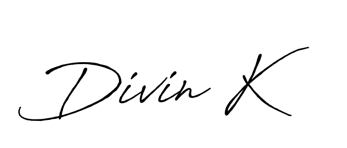 You can use this online signature creator to create a handwritten signature for the name Divin K. This is the best online autograph maker. Divin K signature style 7 images and pictures png