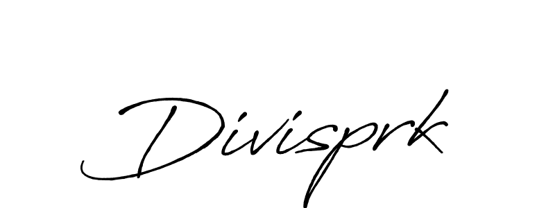 Make a beautiful signature design for name Divisprk. With this signature (Antro_Vectra_Bolder) style, you can create a handwritten signature for free. Divisprk signature style 7 images and pictures png