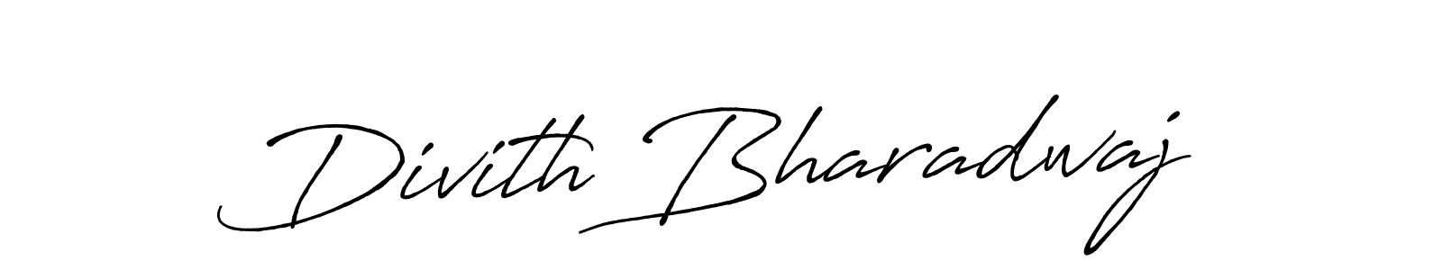 if you are searching for the best signature style for your name Divith Bharadwaj. so please give up your signature search. here we have designed multiple signature styles  using Antro_Vectra_Bolder. Divith Bharadwaj signature style 7 images and pictures png