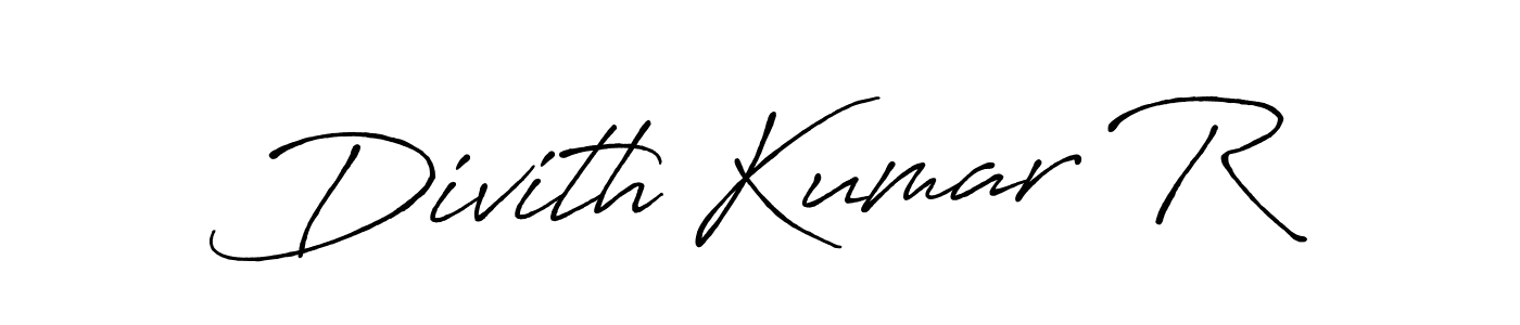 Once you've used our free online signature maker to create your best signature Antro_Vectra_Bolder style, it's time to enjoy all of the benefits that Divith Kumar R name signing documents. Divith Kumar R signature style 7 images and pictures png