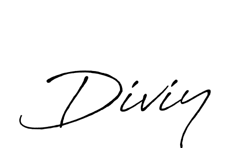 You should practise on your own different ways (Antro_Vectra_Bolder) to write your name (Diviy) in signature. don't let someone else do it for you. Diviy signature style 7 images and pictures png