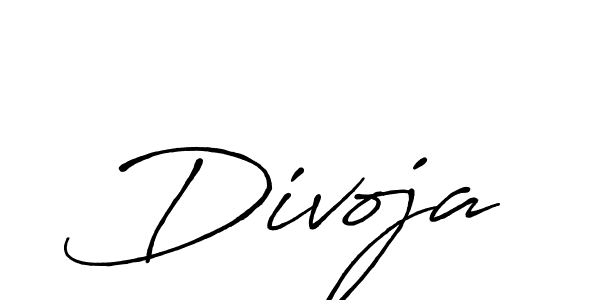 How to make Divoja name signature. Use Antro_Vectra_Bolder style for creating short signs online. This is the latest handwritten sign. Divoja signature style 7 images and pictures png