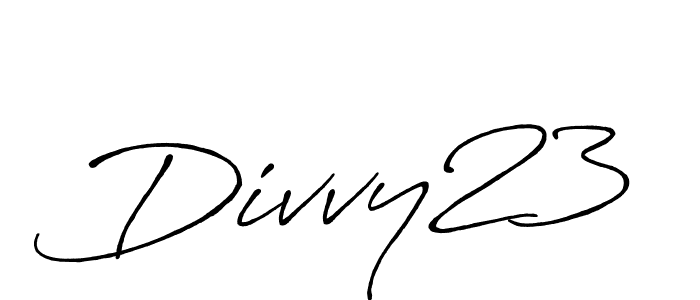 It looks lik you need a new signature style for name Divvy23. Design unique handwritten (Antro_Vectra_Bolder) signature with our free signature maker in just a few clicks. Divvy23 signature style 7 images and pictures png