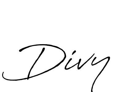 The best way (Antro_Vectra_Bolder) to make a short signature is to pick only two or three words in your name. The name Divy include a total of six letters. For converting this name. Divy signature style 7 images and pictures png