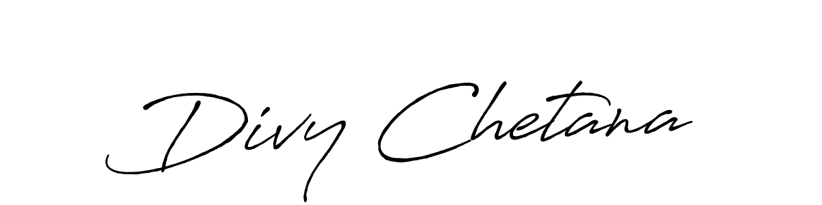 How to Draw Divy Chetana signature style? Antro_Vectra_Bolder is a latest design signature styles for name Divy Chetana. Divy Chetana signature style 7 images and pictures png