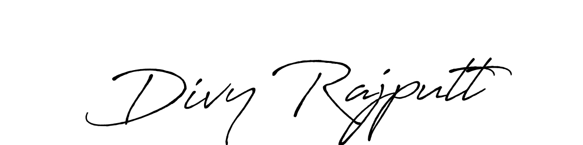 This is the best signature style for the Divy Rajputt name. Also you like these signature font (Antro_Vectra_Bolder). Mix name signature. Divy Rajputt signature style 7 images and pictures png