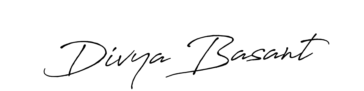if you are searching for the best signature style for your name Divya Basant. so please give up your signature search. here we have designed multiple signature styles  using Antro_Vectra_Bolder. Divya Basant signature style 7 images and pictures png