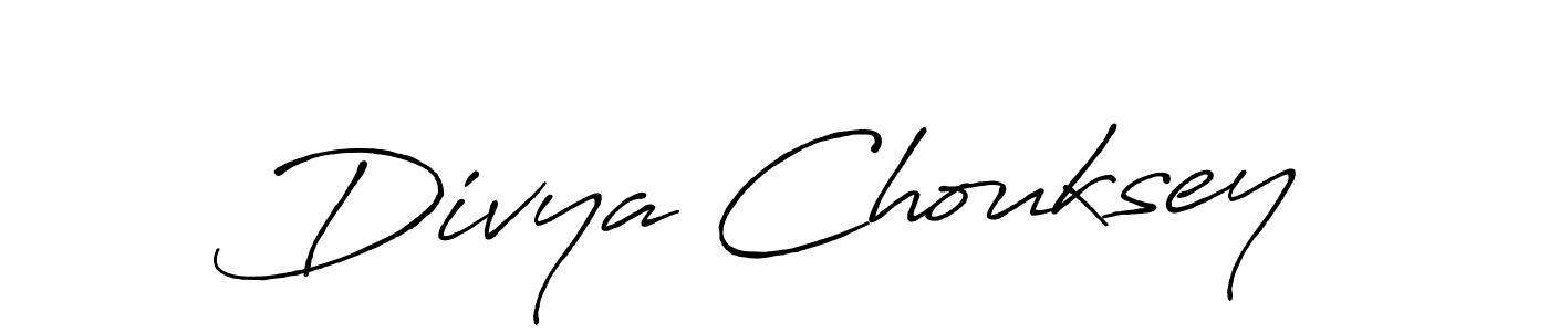 You can use this online signature creator to create a handwritten signature for the name Divya Chouksey. This is the best online autograph maker. Divya Chouksey signature style 7 images and pictures png