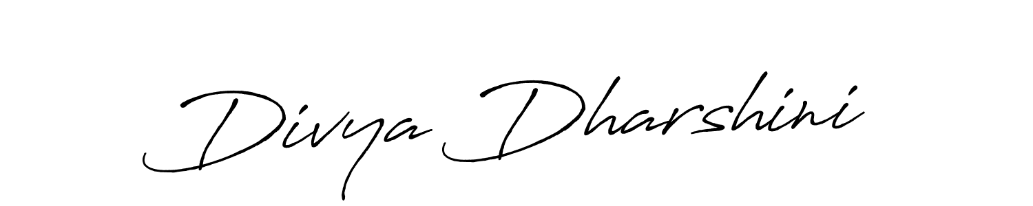 Design your own signature with our free online signature maker. With this signature software, you can create a handwritten (Antro_Vectra_Bolder) signature for name Divya Dharshini. Divya Dharshini signature style 7 images and pictures png