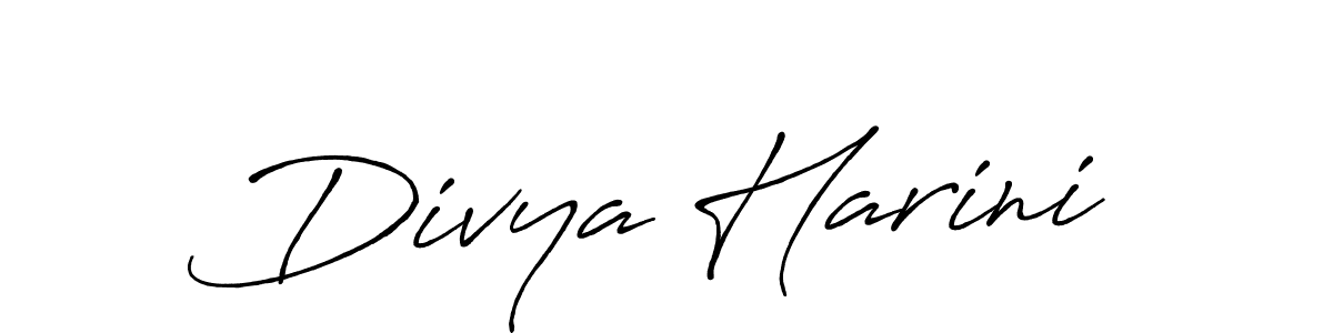 Make a short Divya Harini signature style. Manage your documents anywhere anytime using Antro_Vectra_Bolder. Create and add eSignatures, submit forms, share and send files easily. Divya Harini signature style 7 images and pictures png