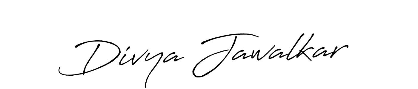 You should practise on your own different ways (Antro_Vectra_Bolder) to write your name (Divya Jawalkar) in signature. don't let someone else do it for you. Divya Jawalkar signature style 7 images and pictures png