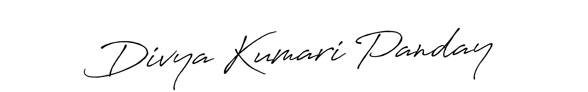 This is the best signature style for the Divya Kumari Panday name. Also you like these signature font (Antro_Vectra_Bolder). Mix name signature. Divya Kumari Panday signature style 7 images and pictures png