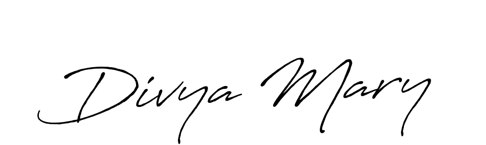 It looks lik you need a new signature style for name Divya Mary. Design unique handwritten (Antro_Vectra_Bolder) signature with our free signature maker in just a few clicks. Divya Mary signature style 7 images and pictures png