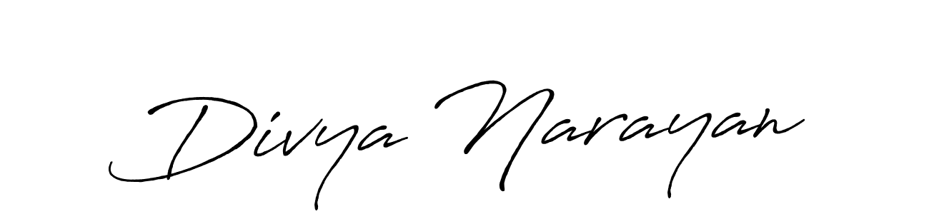 if you are searching for the best signature style for your name Divya Narayan. so please give up your signature search. here we have designed multiple signature styles  using Antro_Vectra_Bolder. Divya Narayan signature style 7 images and pictures png