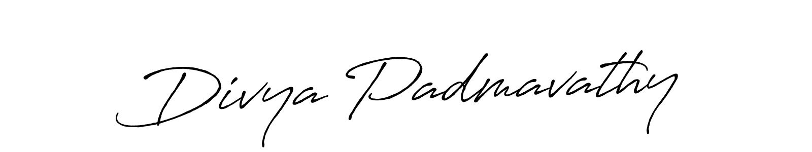 Also You can easily find your signature by using the search form. We will create Divya Padmavathy name handwritten signature images for you free of cost using Antro_Vectra_Bolder sign style. Divya Padmavathy signature style 7 images and pictures png