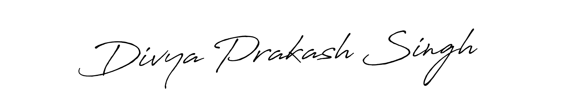 You should practise on your own different ways (Antro_Vectra_Bolder) to write your name (Divya Prakash Singh) in signature. don't let someone else do it for you. Divya Prakash Singh signature style 7 images and pictures png