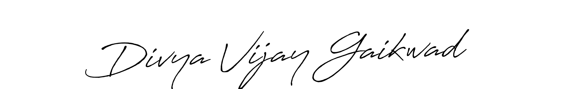 Also You can easily find your signature by using the search form. We will create Divya Vijay Gaikwad name handwritten signature images for you free of cost using Antro_Vectra_Bolder sign style. Divya Vijay Gaikwad signature style 7 images and pictures png