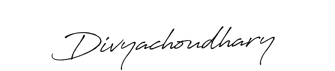 You should practise on your own different ways (Antro_Vectra_Bolder) to write your name (Divyachoudhary) in signature. don't let someone else do it for you. Divyachoudhary signature style 7 images and pictures png