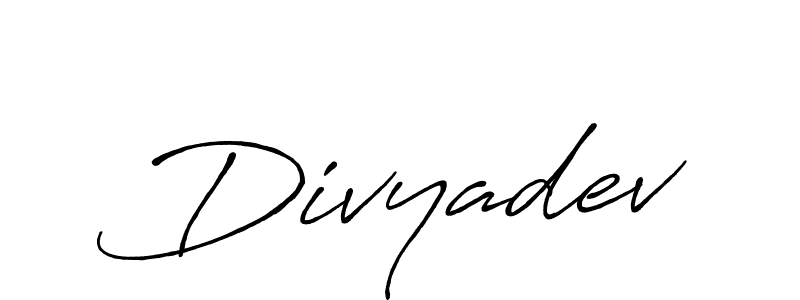 The best way (Antro_Vectra_Bolder) to make a short signature is to pick only two or three words in your name. The name Divyadev include a total of six letters. For converting this name. Divyadev signature style 7 images and pictures png