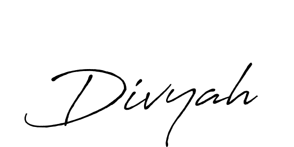 Make a beautiful signature design for name Divyah. Use this online signature maker to create a handwritten signature for free. Divyah signature style 7 images and pictures png