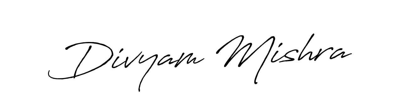 Also You can easily find your signature by using the search form. We will create Divyam Mishra name handwritten signature images for you free of cost using Antro_Vectra_Bolder sign style. Divyam Mishra signature style 7 images and pictures png