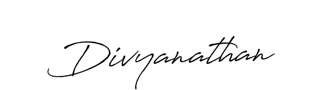 It looks lik you need a new signature style for name Divyanathan. Design unique handwritten (Antro_Vectra_Bolder) signature with our free signature maker in just a few clicks. Divyanathan signature style 7 images and pictures png