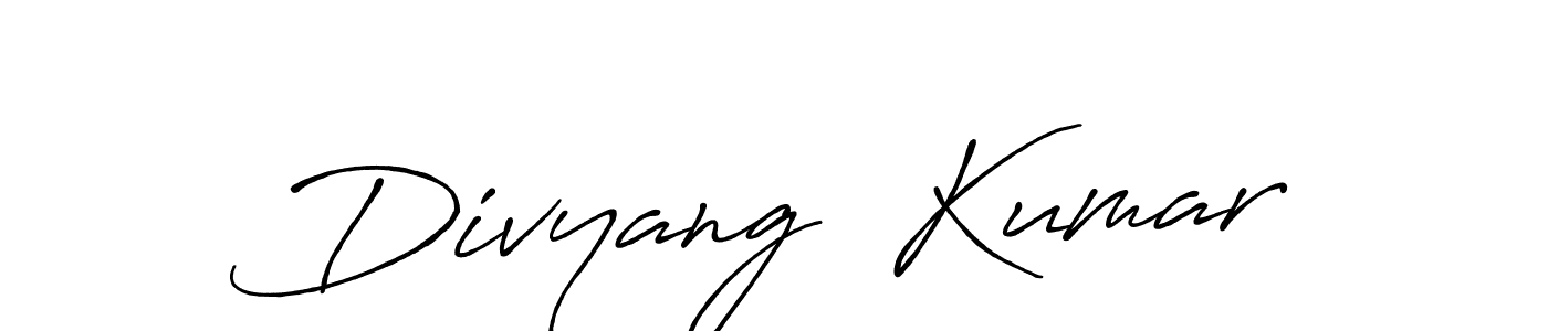 You should practise on your own different ways (Antro_Vectra_Bolder) to write your name (Divyang  Kumar) in signature. don't let someone else do it for you. Divyang  Kumar signature style 7 images and pictures png