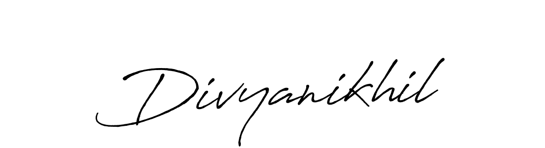 Here are the top 10 professional signature styles for the name Divyanikhil. These are the best autograph styles you can use for your name. Divyanikhil signature style 7 images and pictures png