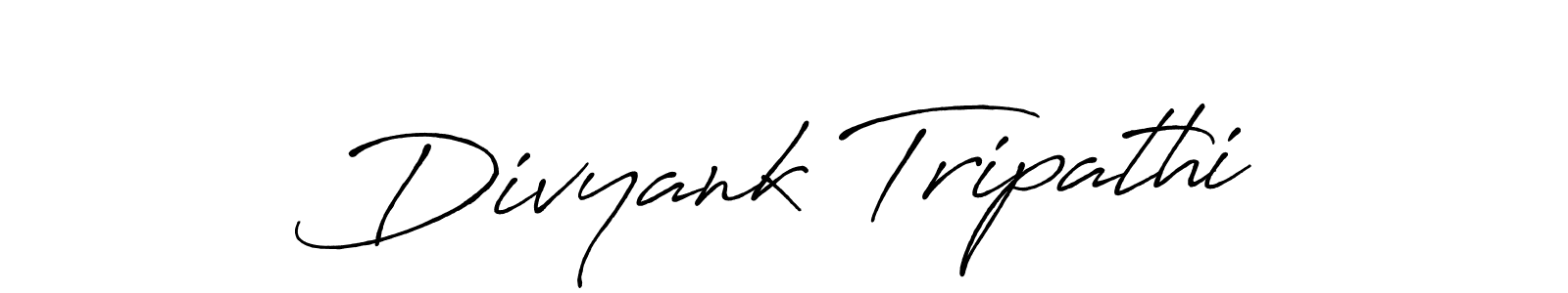 Antro_Vectra_Bolder is a professional signature style that is perfect for those who want to add a touch of class to their signature. It is also a great choice for those who want to make their signature more unique. Get Divyank Tripathi name to fancy signature for free. Divyank Tripathi signature style 7 images and pictures png