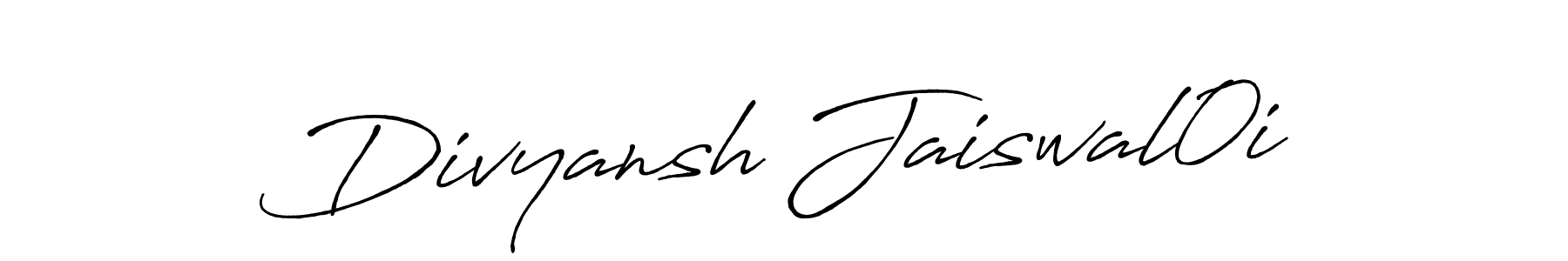 Design your own signature with our free online signature maker. With this signature software, you can create a handwritten (Antro_Vectra_Bolder) signature for name Divyansh Jaiswal0i. Divyansh Jaiswal0i signature style 7 images and pictures png
