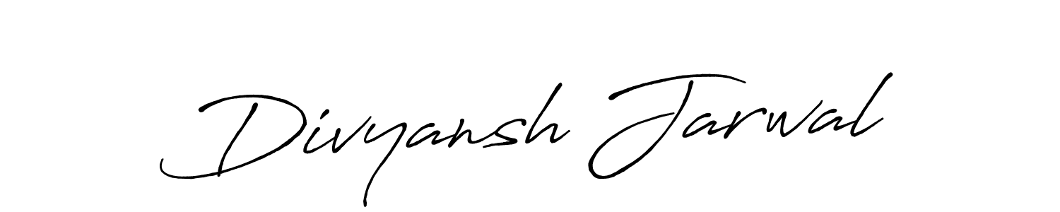 Use a signature maker to create a handwritten signature online. With this signature software, you can design (Antro_Vectra_Bolder) your own signature for name Divyansh Jarwal. Divyansh Jarwal signature style 7 images and pictures png