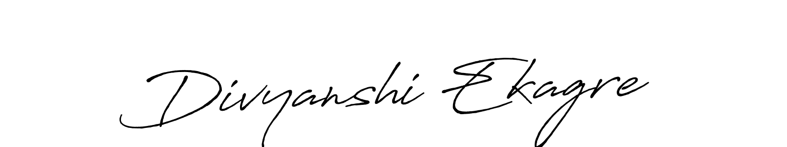 Similarly Antro_Vectra_Bolder is the best handwritten signature design. Signature creator online .You can use it as an online autograph creator for name Divyanshi Ekagre. Divyanshi Ekagre signature style 7 images and pictures png