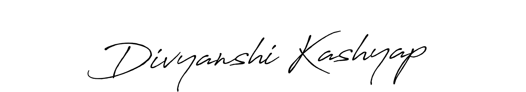 Antro_Vectra_Bolder is a professional signature style that is perfect for those who want to add a touch of class to their signature. It is also a great choice for those who want to make their signature more unique. Get Divyanshi Kashyap name to fancy signature for free. Divyanshi Kashyap signature style 7 images and pictures png