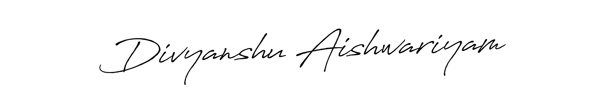 Similarly Antro_Vectra_Bolder is the best handwritten signature design. Signature creator online .You can use it as an online autograph creator for name Divyanshu Aishwariyam. Divyanshu Aishwariyam signature style 7 images and pictures png