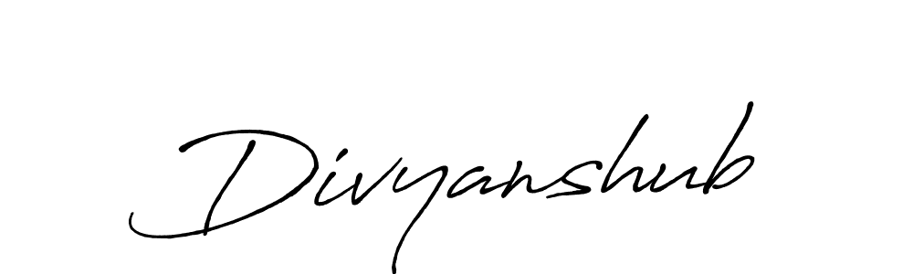 Here are the top 10 professional signature styles for the name Divyanshub. These are the best autograph styles you can use for your name. Divyanshub signature style 7 images and pictures png