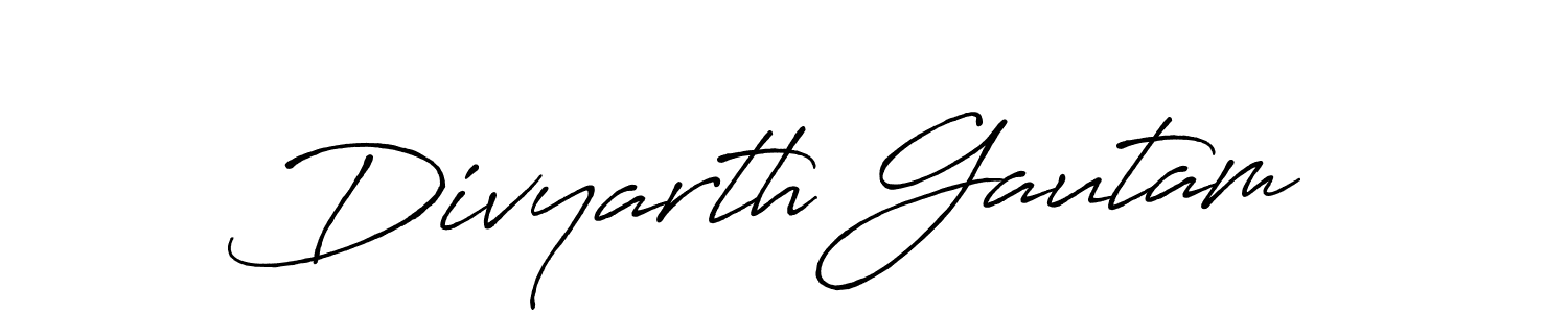 It looks lik you need a new signature style for name Divyarth Gautam. Design unique handwritten (Antro_Vectra_Bolder) signature with our free signature maker in just a few clicks. Divyarth Gautam signature style 7 images and pictures png