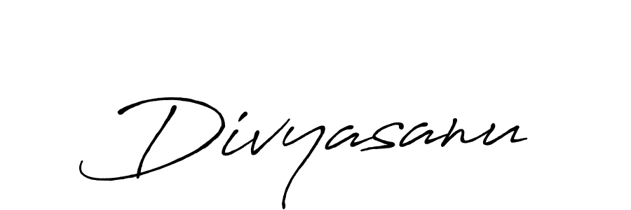 The best way (Antro_Vectra_Bolder) to make a short signature is to pick only two or three words in your name. The name Divyasanu include a total of six letters. For converting this name. Divyasanu signature style 7 images and pictures png