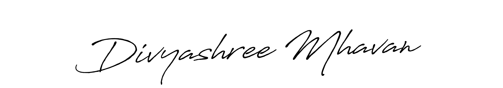 Make a short Divyashree Mhavan signature style. Manage your documents anywhere anytime using Antro_Vectra_Bolder. Create and add eSignatures, submit forms, share and send files easily. Divyashree Mhavan signature style 7 images and pictures png