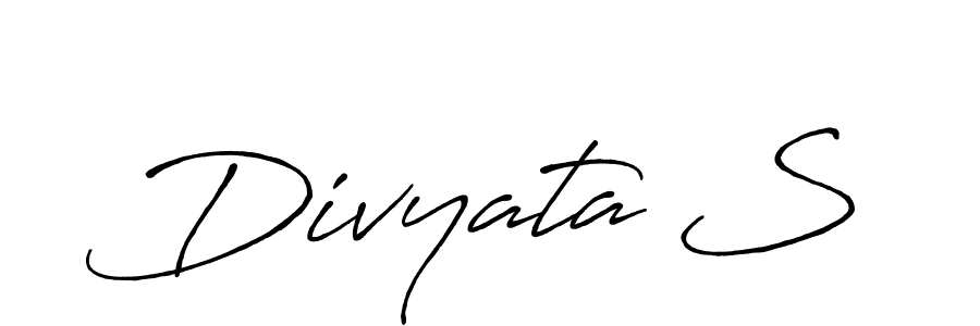 Best and Professional Signature Style for Divyata S. Antro_Vectra_Bolder Best Signature Style Collection. Divyata S signature style 7 images and pictures png