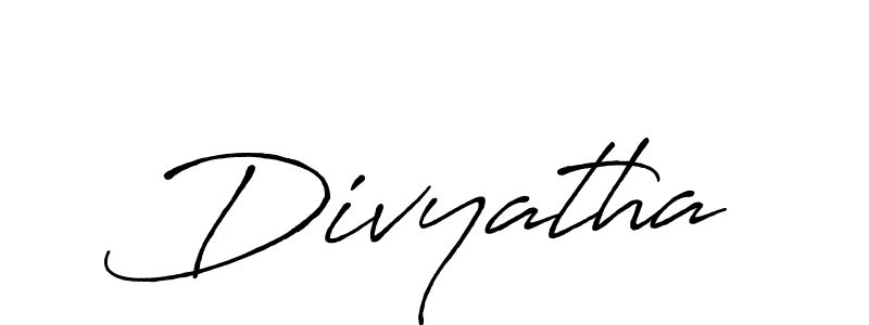 It looks lik you need a new signature style for name Divyatha. Design unique handwritten (Antro_Vectra_Bolder) signature with our free signature maker in just a few clicks. Divyatha signature style 7 images and pictures png