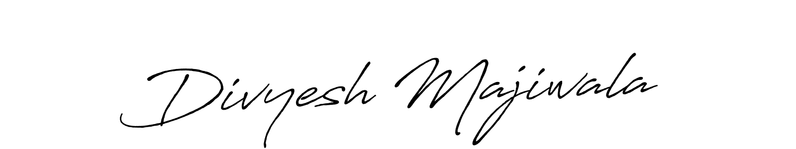 How to Draw Divyesh Majiwala signature style? Antro_Vectra_Bolder is a latest design signature styles for name Divyesh Majiwala. Divyesh Majiwala signature style 7 images and pictures png