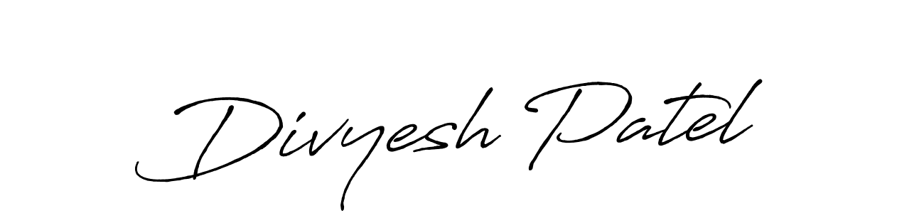 Make a beautiful signature design for name Divyesh Patel. Use this online signature maker to create a handwritten signature for free. Divyesh Patel signature style 7 images and pictures png