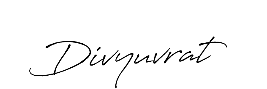 Once you've used our free online signature maker to create your best signature Antro_Vectra_Bolder style, it's time to enjoy all of the benefits that Divyuvrat name signing documents. Divyuvrat signature style 7 images and pictures png