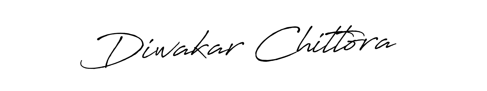 Make a beautiful signature design for name Diwakar Chittora. With this signature (Antro_Vectra_Bolder) style, you can create a handwritten signature for free. Diwakar Chittora signature style 7 images and pictures png