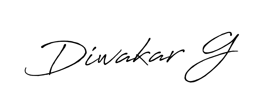 Similarly Antro_Vectra_Bolder is the best handwritten signature design. Signature creator online .You can use it as an online autograph creator for name Diwakar G. Diwakar G signature style 7 images and pictures png