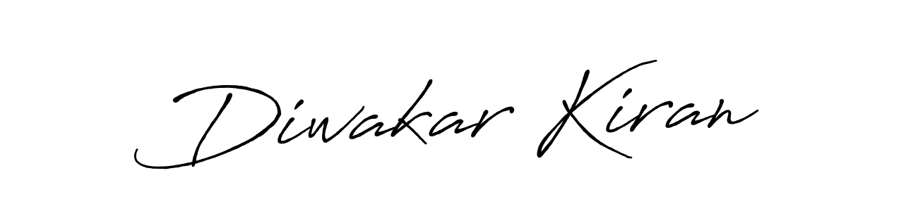 Diwakar Kiran stylish signature style. Best Handwritten Sign (Antro_Vectra_Bolder) for my name. Handwritten Signature Collection Ideas for my name Diwakar Kiran. Diwakar Kiran signature style 7 images and pictures png