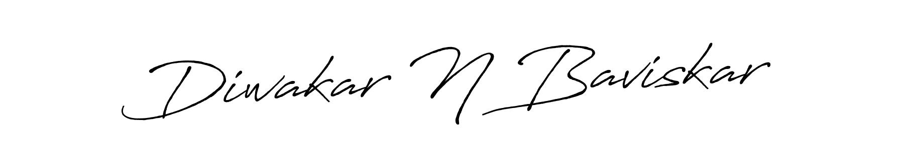 You should practise on your own different ways (Antro_Vectra_Bolder) to write your name (Diwakar N Baviskar) in signature. don't let someone else do it for you. Diwakar N Baviskar signature style 7 images and pictures png